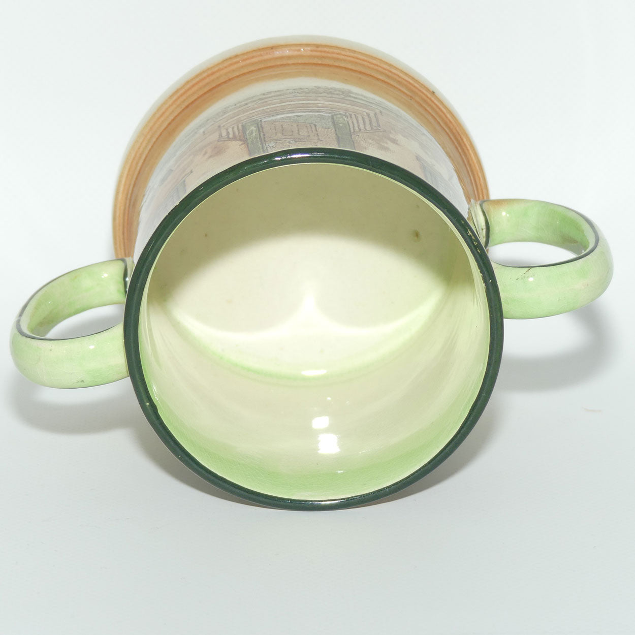 Royal Doulton Dickens Mr Micawber small loving cup D2973