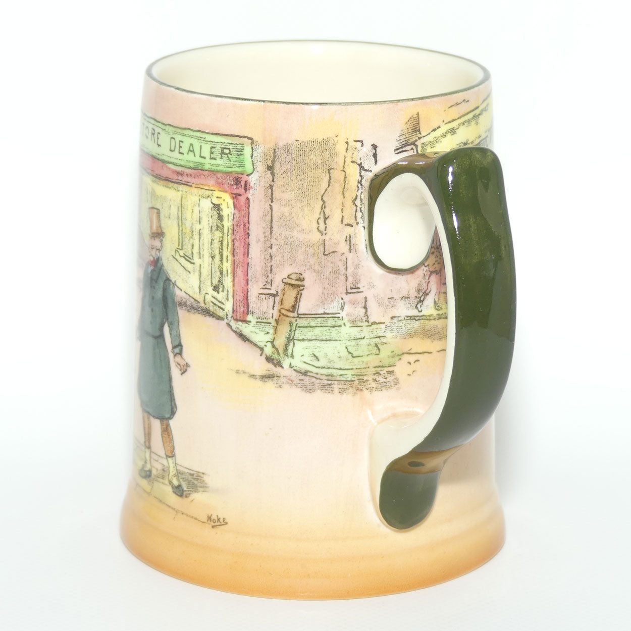 Royal Doulton Dickens Mr Micawber ale tankard or beer stein D6327 | Noke #2
