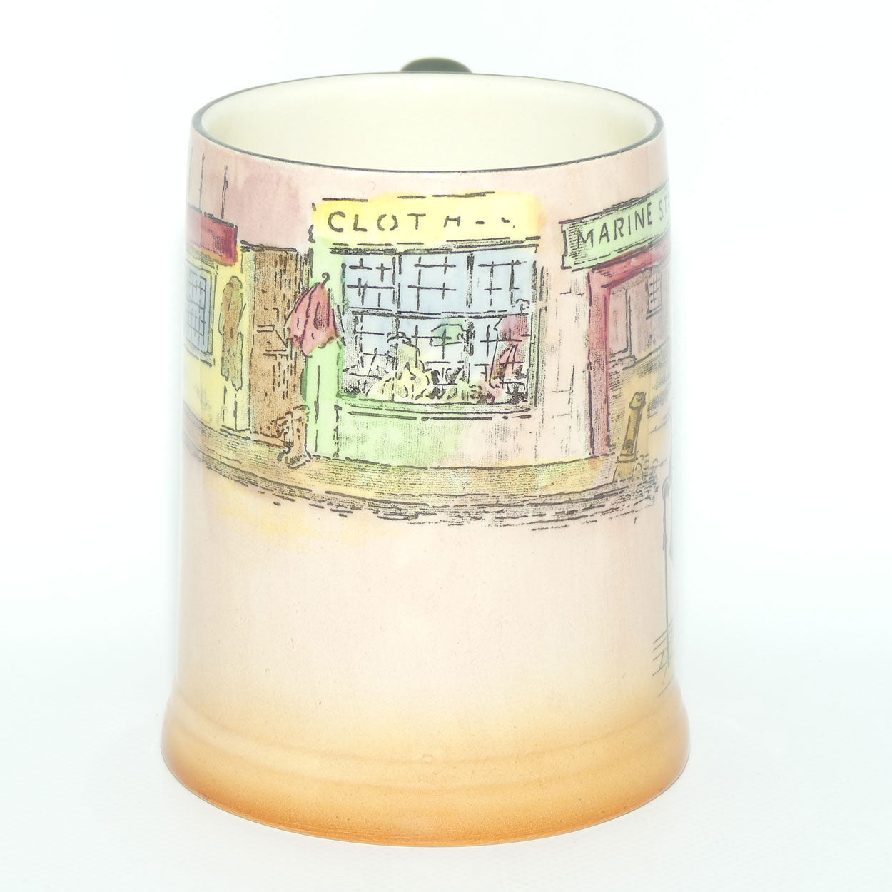 Royal Doulton Dickens Mr Micawber ale tankard or beer stein D6327 | Noke #2