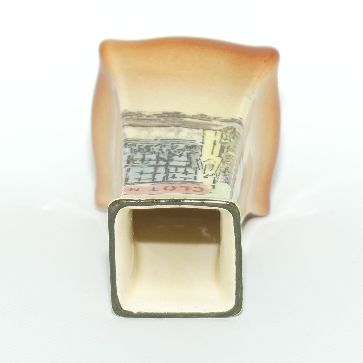 Royal Doulton Dickens Mr Micawber small flaired vase