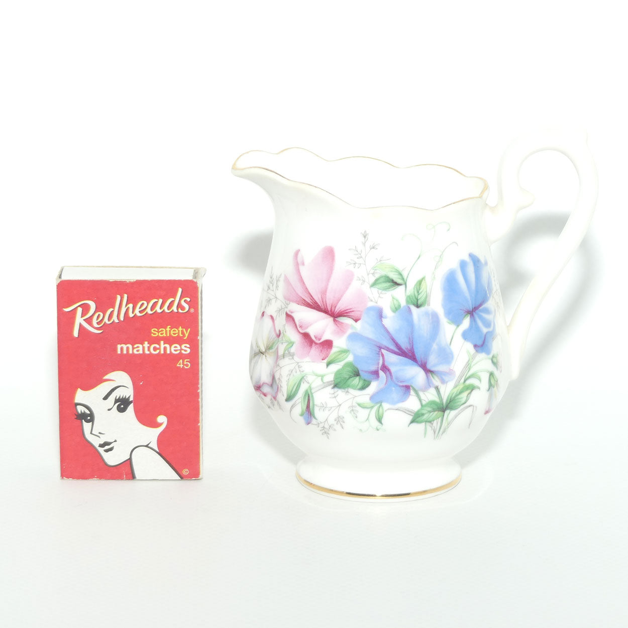 Royal Albert Friendship series Sweet Pea milk jug | coffee size