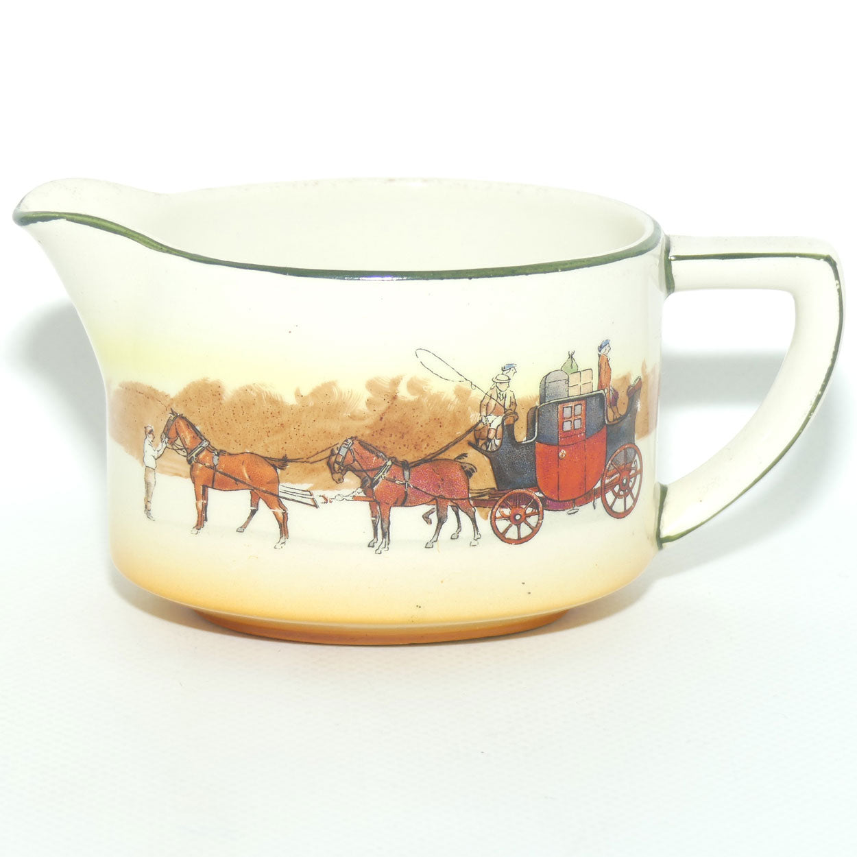 Royal Doulton Coaching Days New Empire shape milk jug