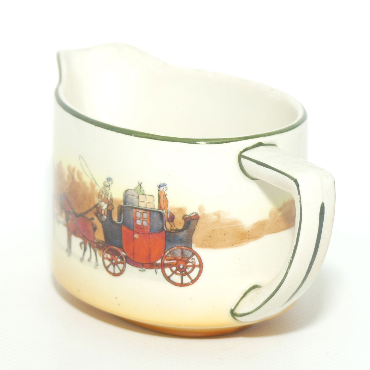 Royal Doulton Coaching Days New Empire shape milk jug