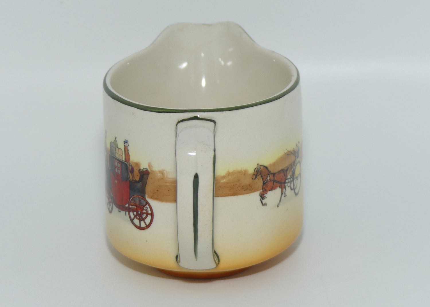 Royal Doulton Coaching Days New Empire shape milk jug