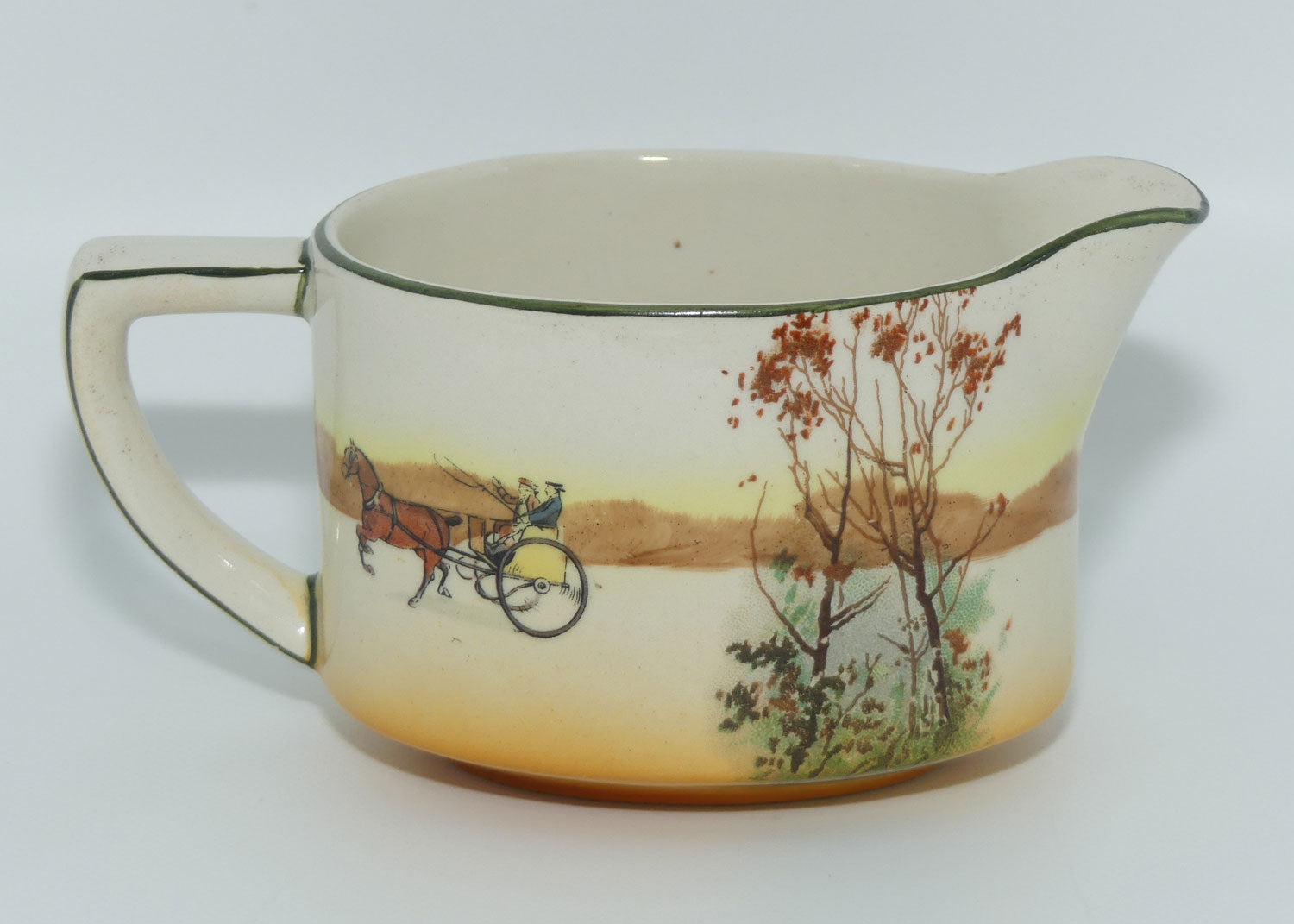 Royal Doulton Coaching Days New Empire shape milk jug