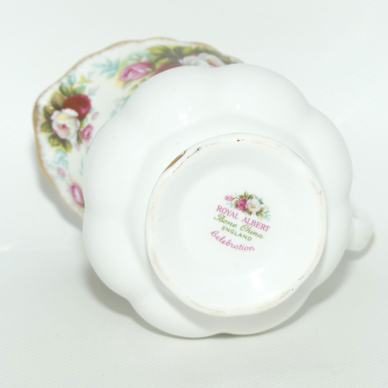 Royal Albert Bone China England Celebration milk jug | UK Made