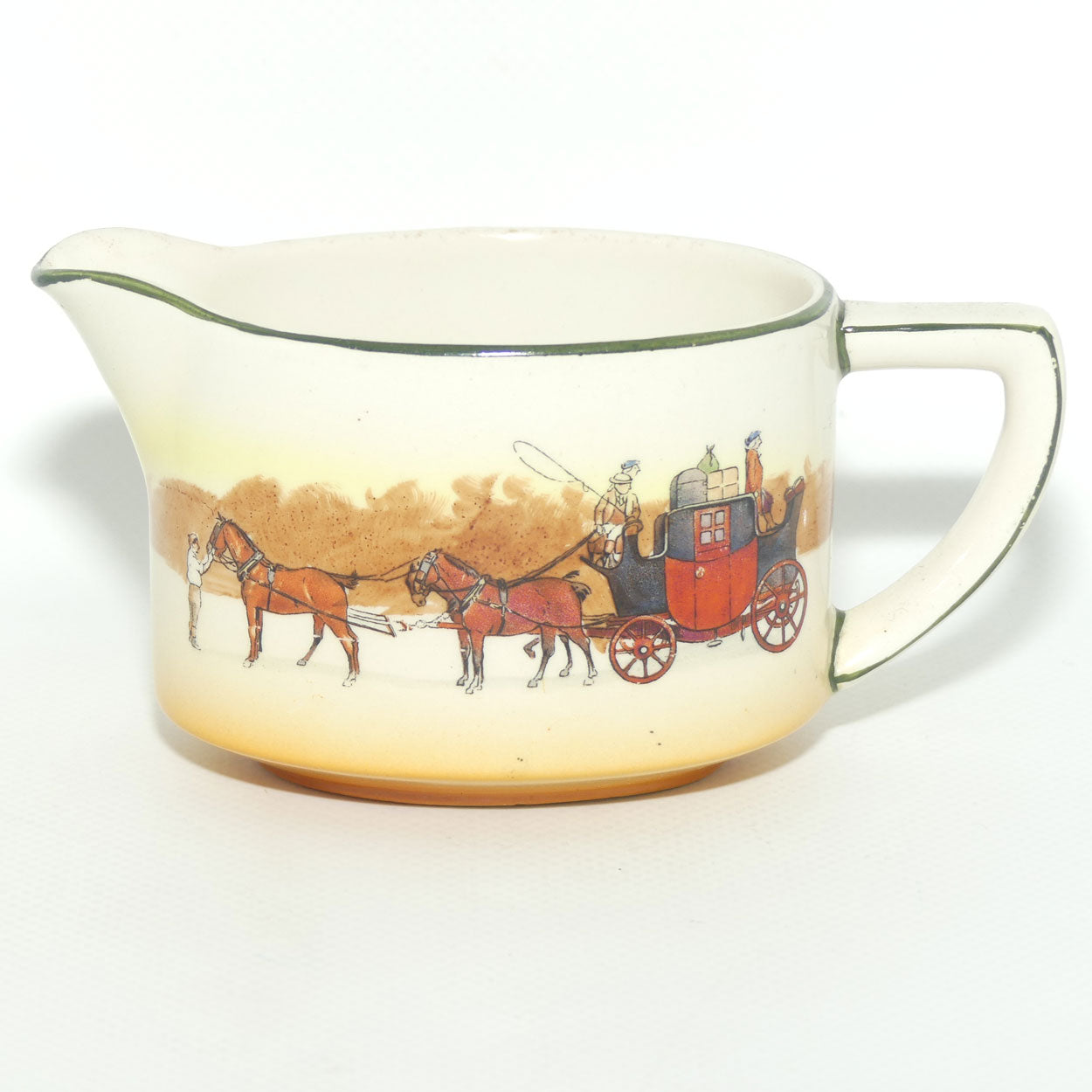 Royal Doulton Coaching Days New Empire shape milk jug