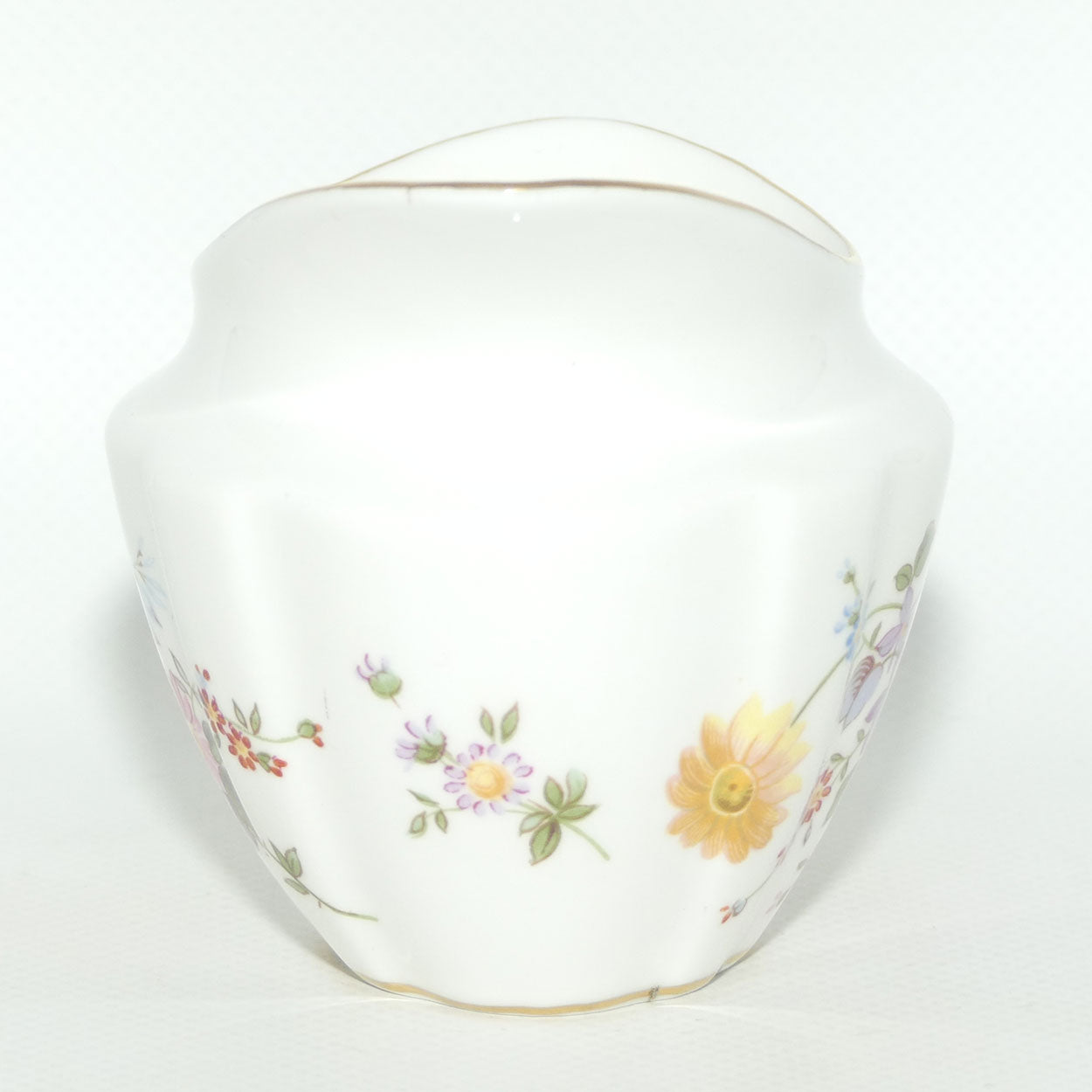 Royal Crown Derby Derby Posies Creamer Jug | Oval Shape | Dark Green backstamp