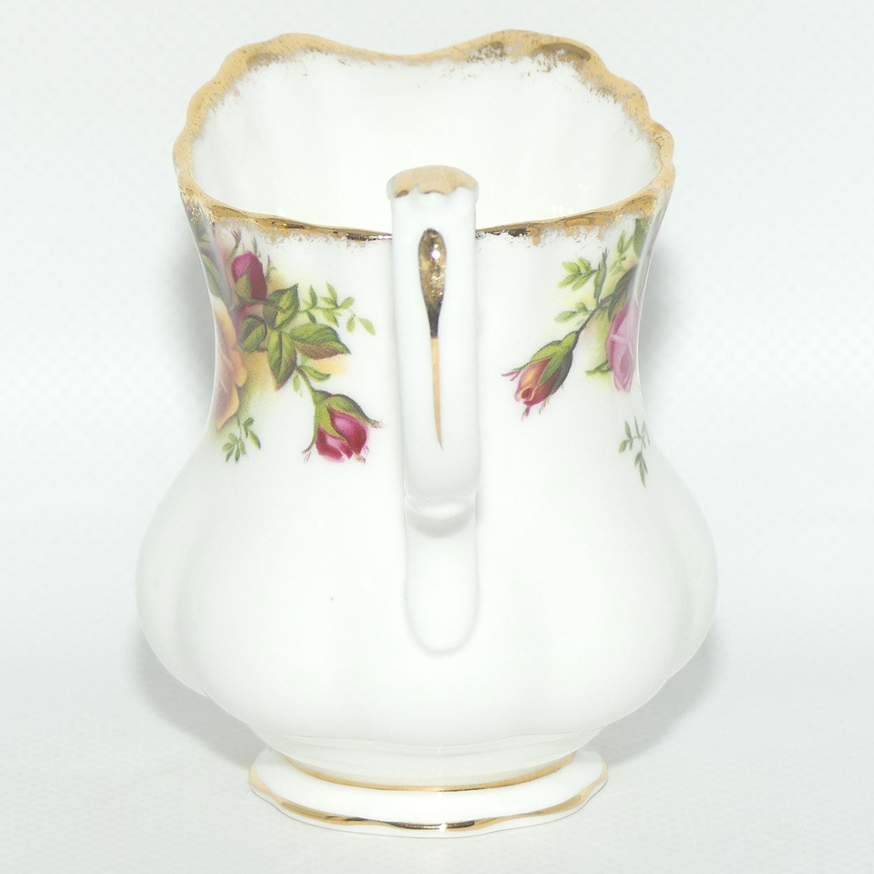 Royal Albert Bone China England Old Country Roses Milk Jug | Coffee Size | early stamp