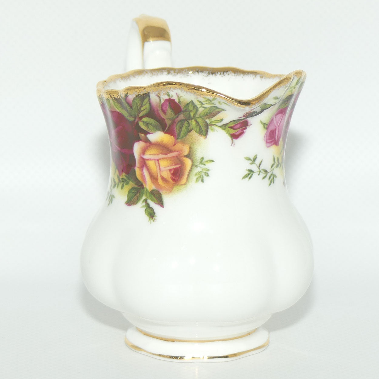 Royal Albert Bone China England Old Country Roses Milk Jug | Coffee Size | early stamp