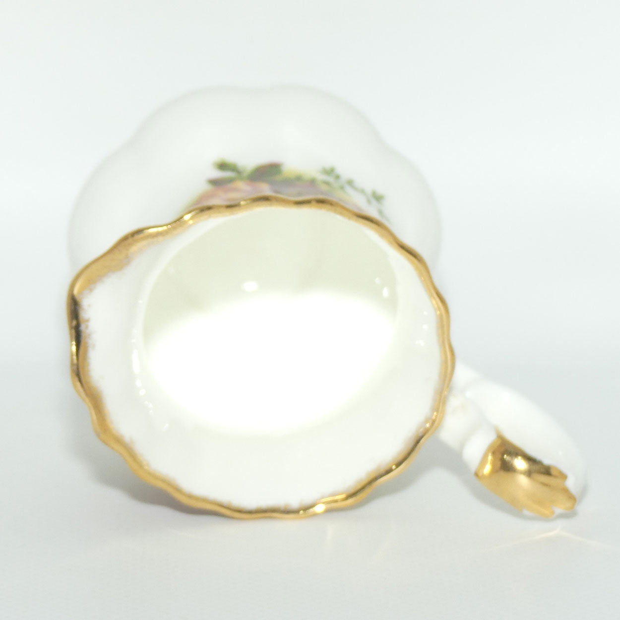 Royal Albert Bone China England Old Country Roses Milk Jug | Coffee Size | early stamp