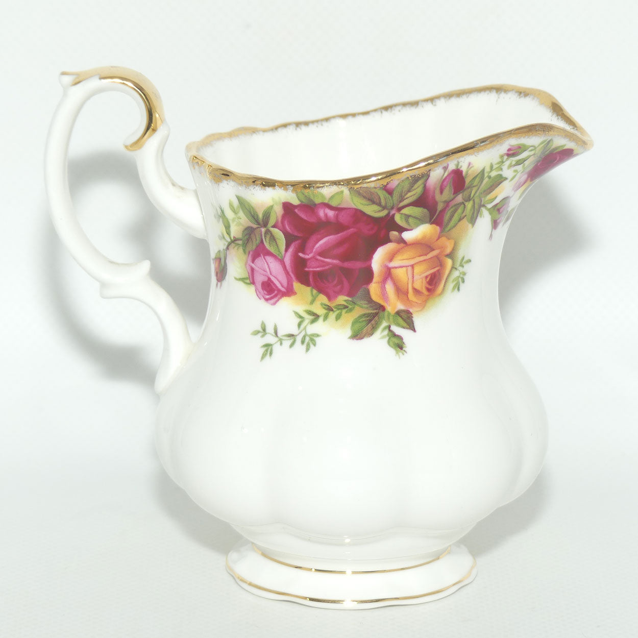 Royal Albert Bone China England Old Country Roses Milk Jug | Tea Size | early stamp