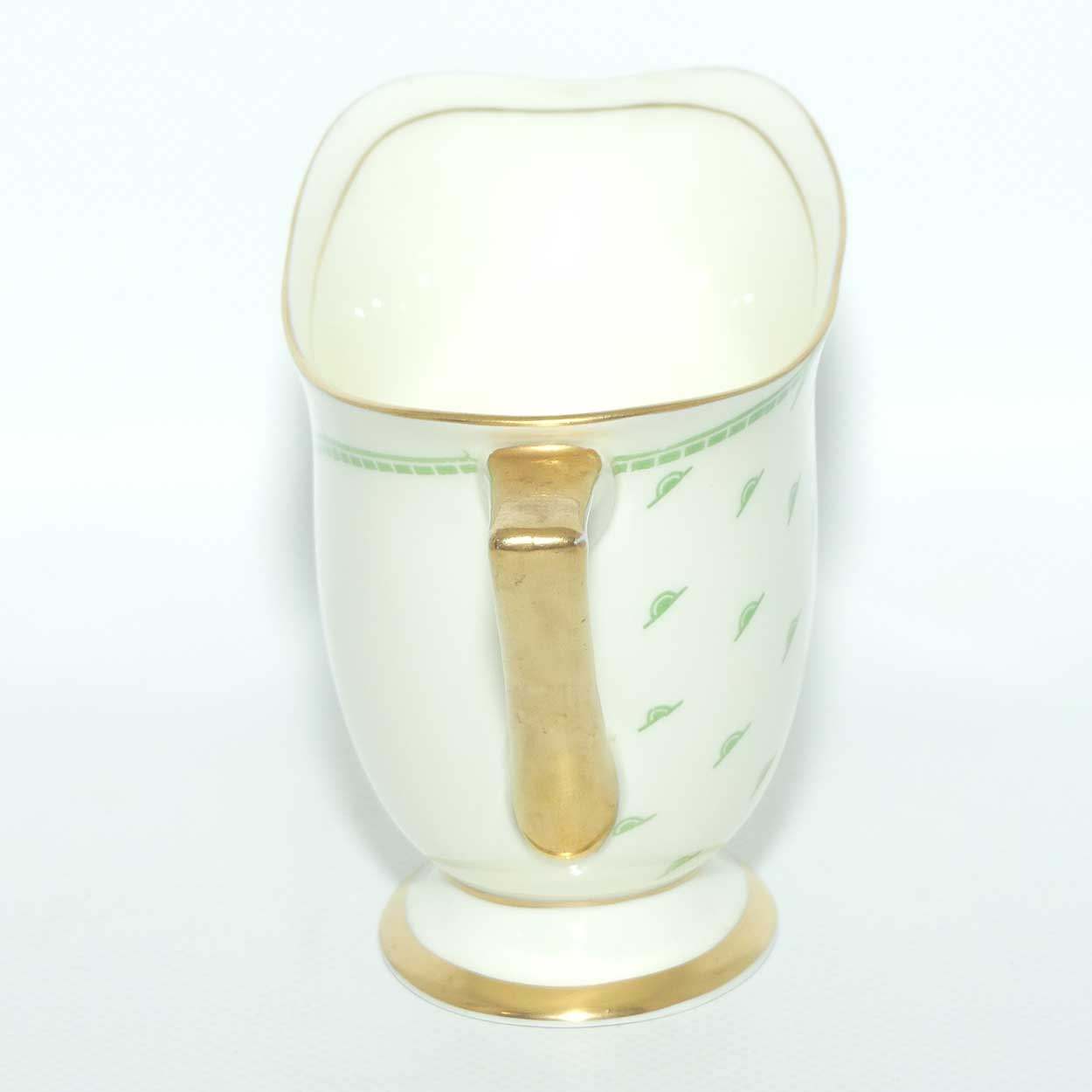 Royal Doulton Yvonne pattern milk jug and sugar bowl | Art Deco | V1653