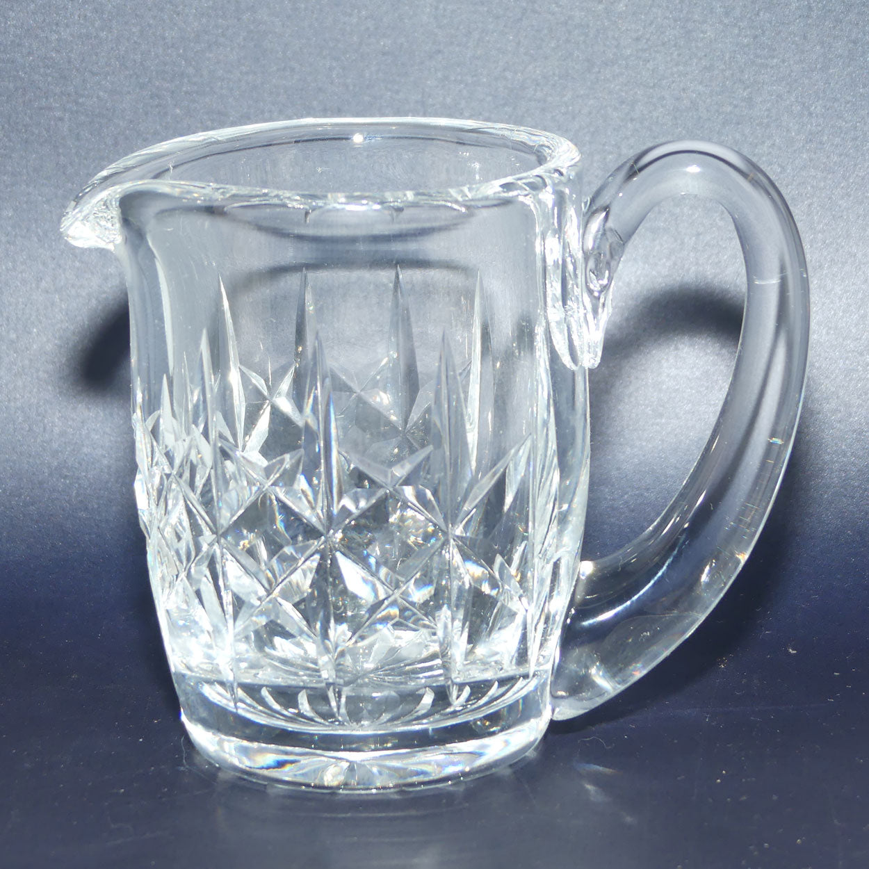 Waterford Crystal milk jug and sugar bowl