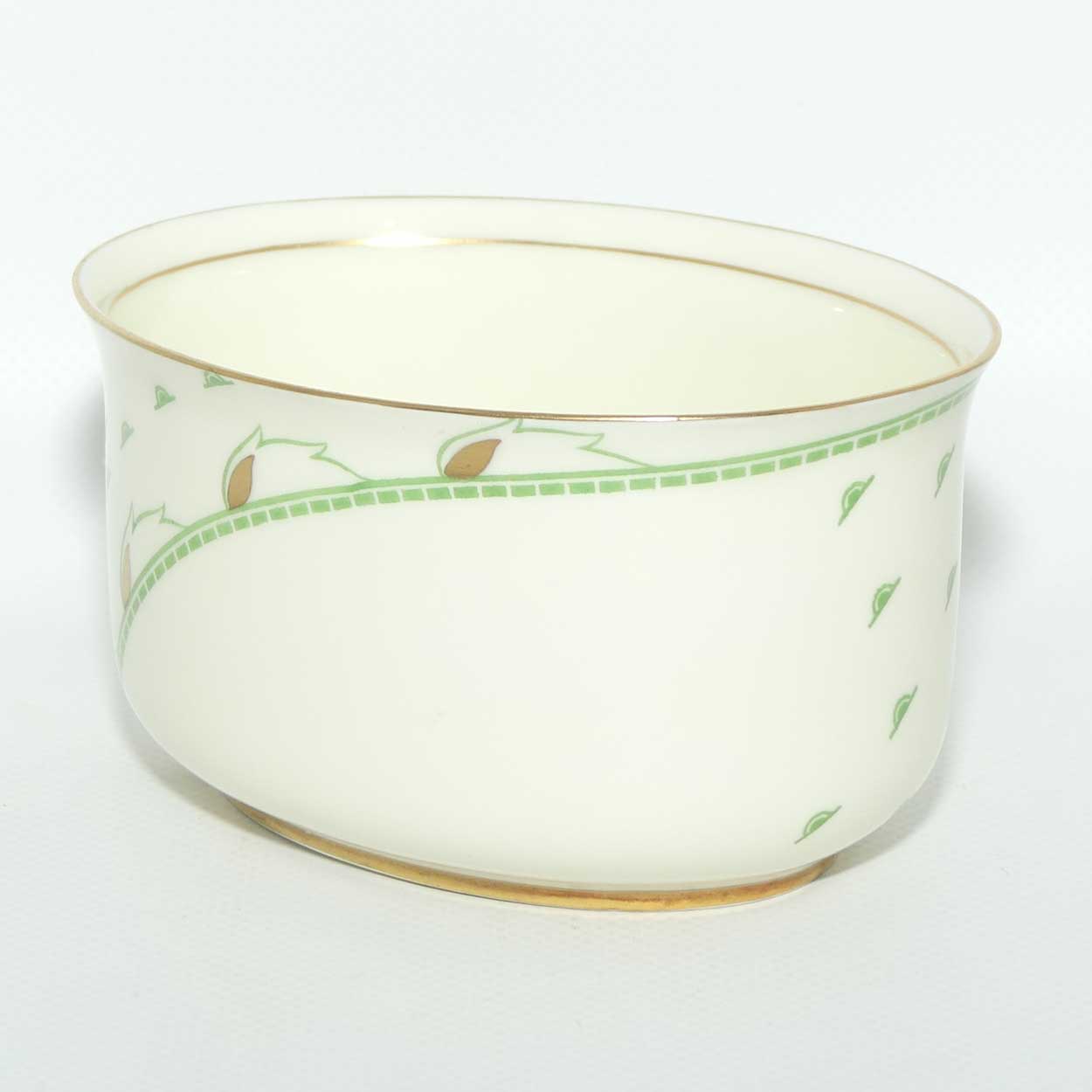 Royal Doulton Yvonne pattern milk jug and sugar bowl | Art Deco | V1653