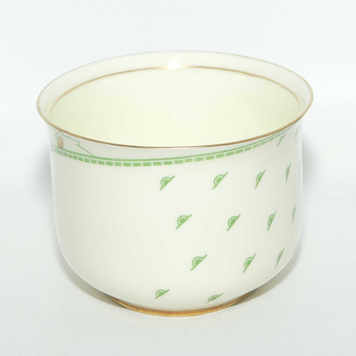 Royal Doulton Yvonne pattern milk jug and sugar bowl | Art Deco | V1653