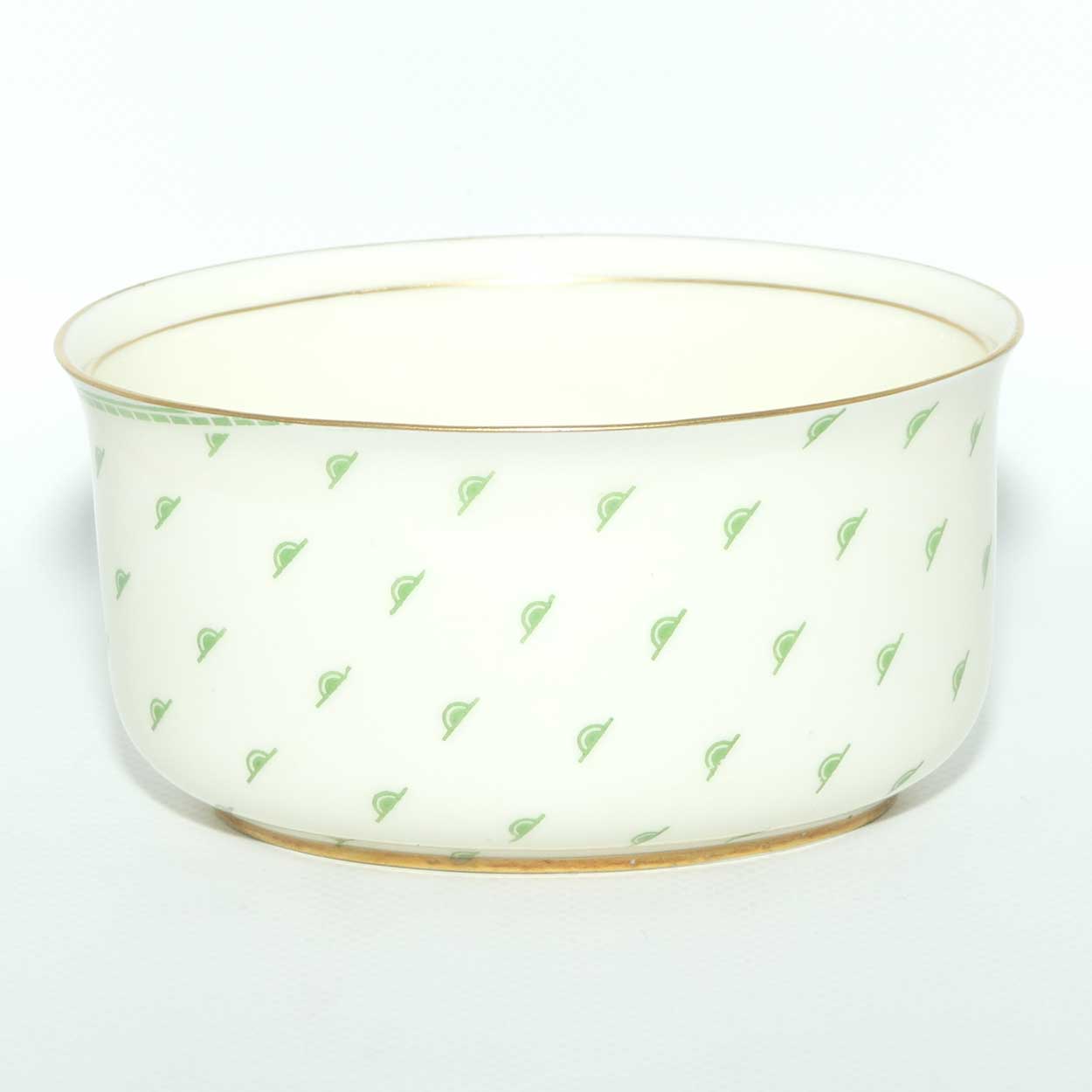 Royal Doulton Yvonne pattern milk jug and sugar bowl | Art Deco | V1653