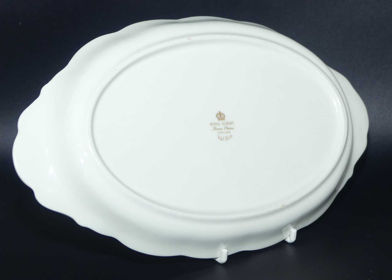 Royal Albert Bone China England Val D'or Milk and Sugar on Tray | Tea Size
