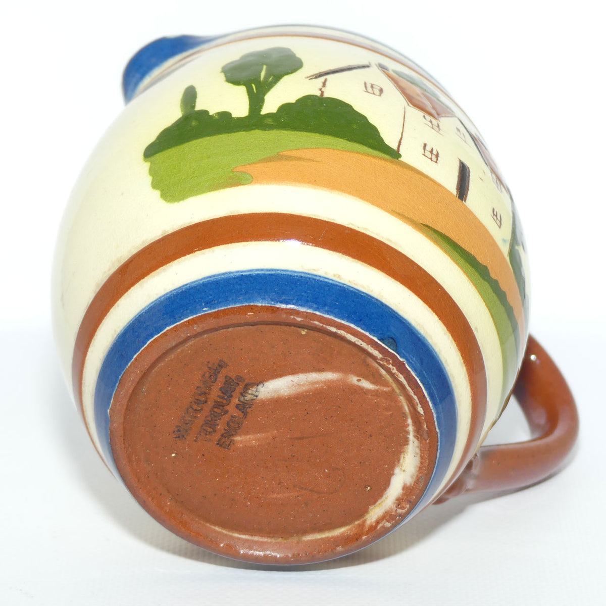 Torquay Ware | Motto Ware | Globe shape Milk Jug