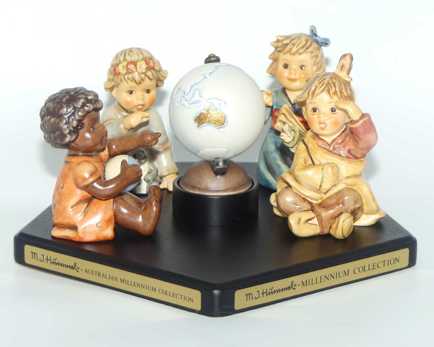 HUM2060 to HUM2065 MI Hummel Australian Millenium Collection set of 6 figures | Australian Edition | Ltd Ed 100 only | boxed