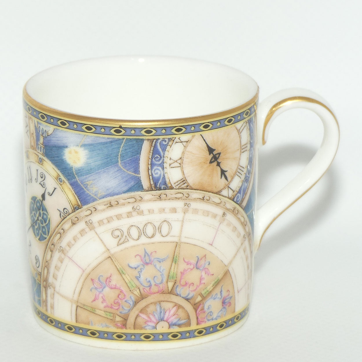 Royal Doulton Millenium 2000 commemorative demi tasse duo | boxed