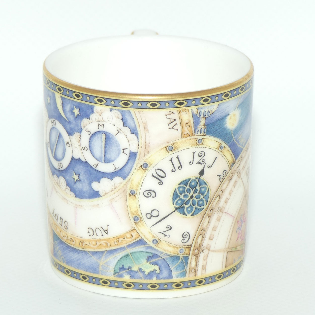 Royal Doulton Millenium 2000 commemorative demi tasse duo | boxed