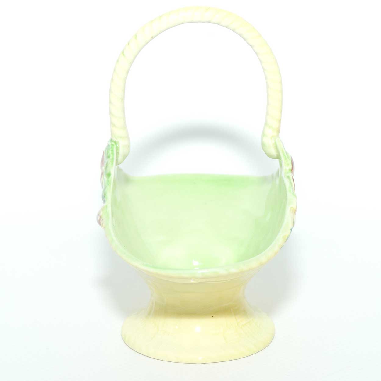 Carlton Ware miniature floral embossed basket