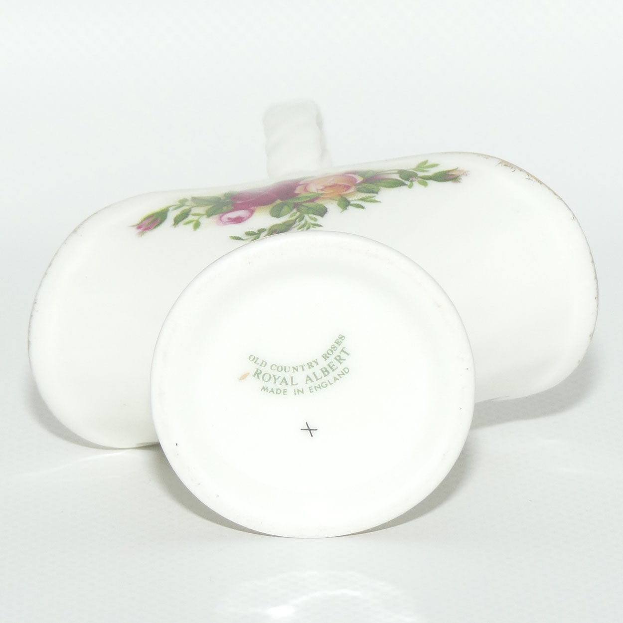 Royal Albert Bone China England Old Country Roses Basket | Miniature