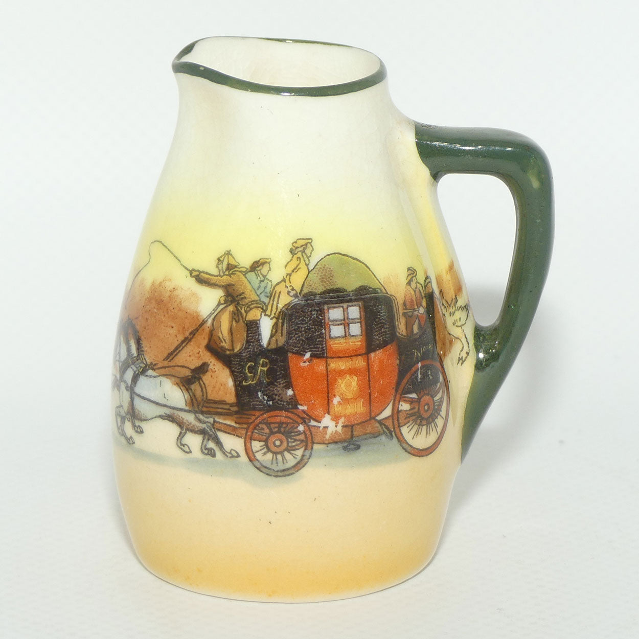 Royal Doulton Coaching Days miniature jug E3804