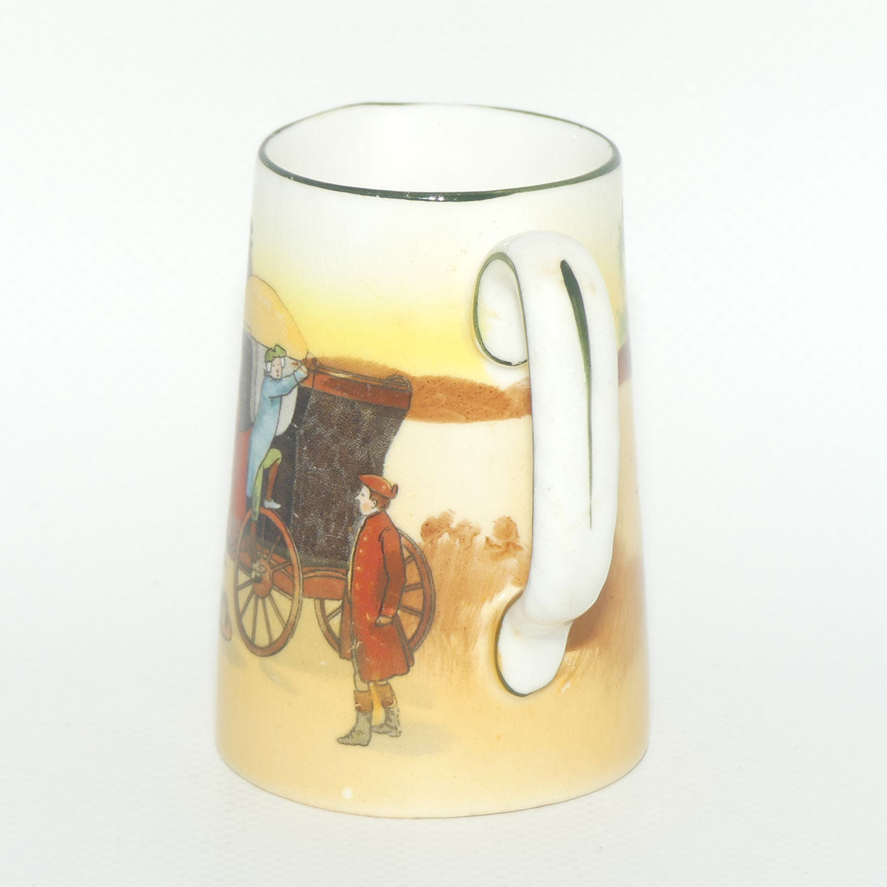 Royal Doulton Coaching Days Rope twist handle milk jug | Miniature