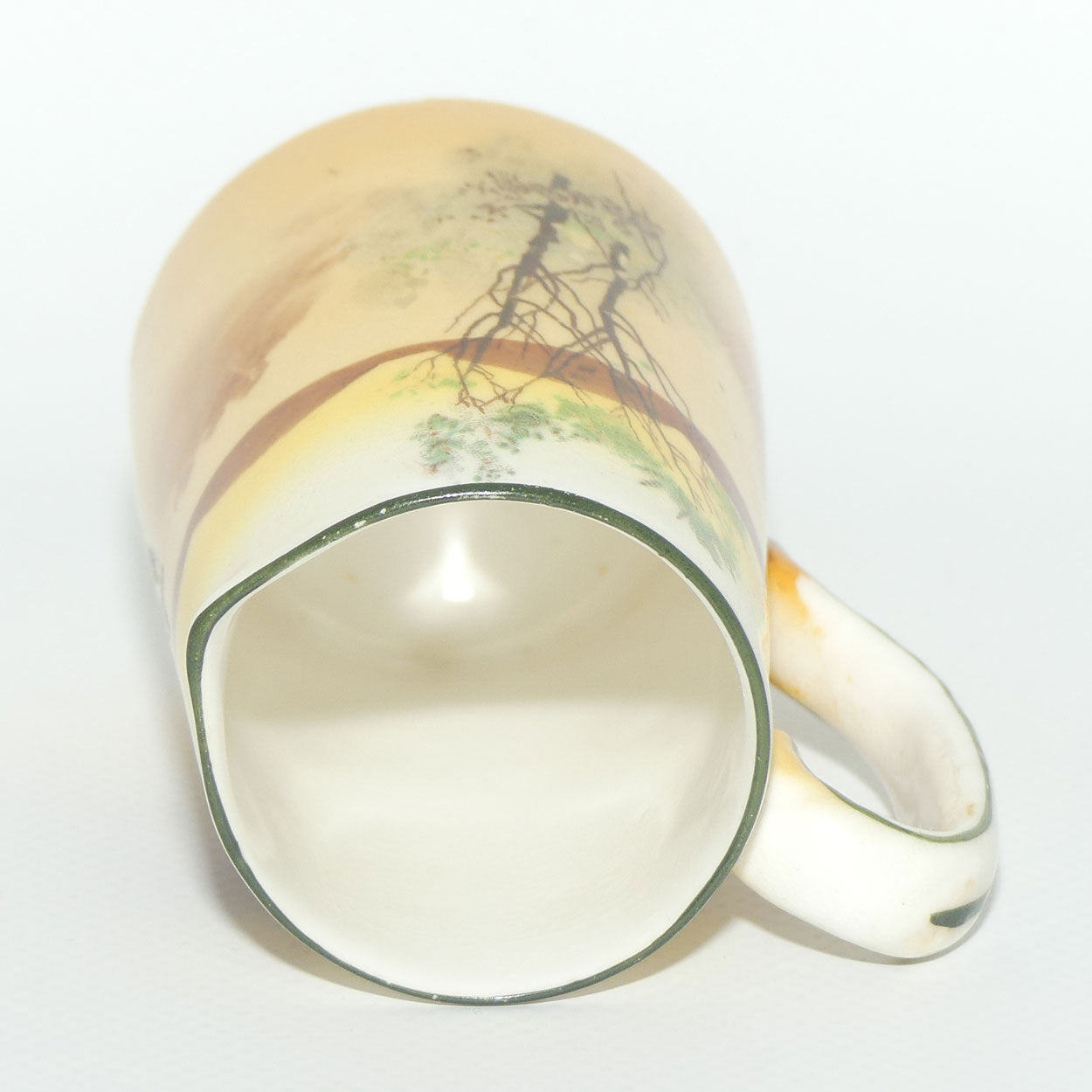 Royal Doulton Coaching Days Rope twist handle milk jug | Miniature