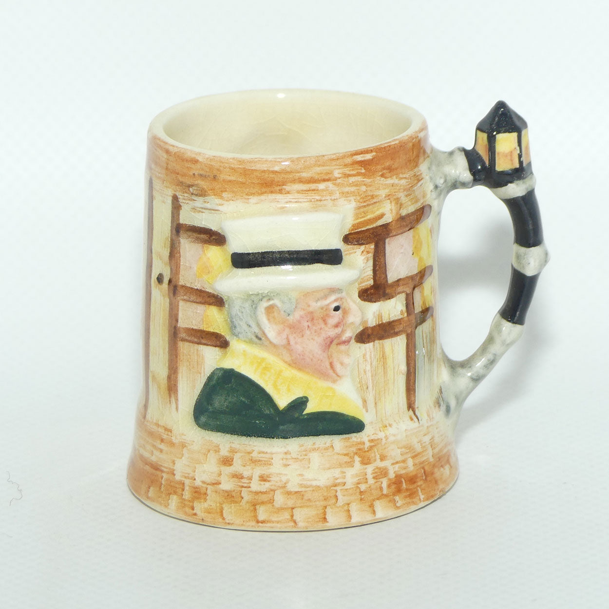 Lancaster and Sandland mug | Dickens low relief | Weller and Sairey Gamp | mini size