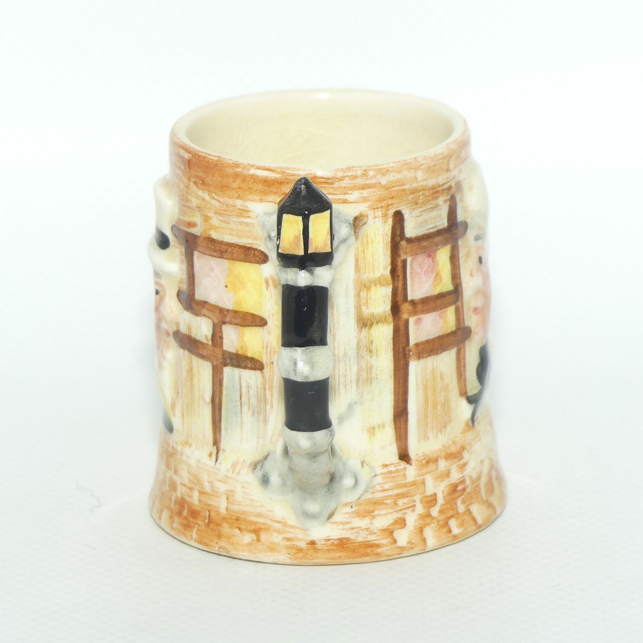 Lancaster and Sandland mug | Dickens low relief | Weller and Sairey Gamp | mini size