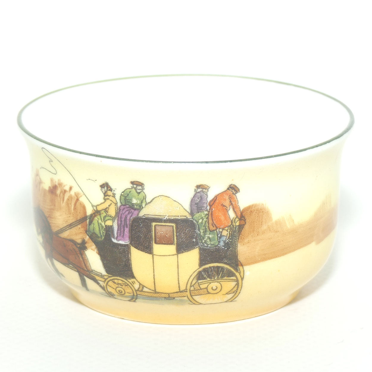 Royal Doulton Coaching Days miniature sugar bowl