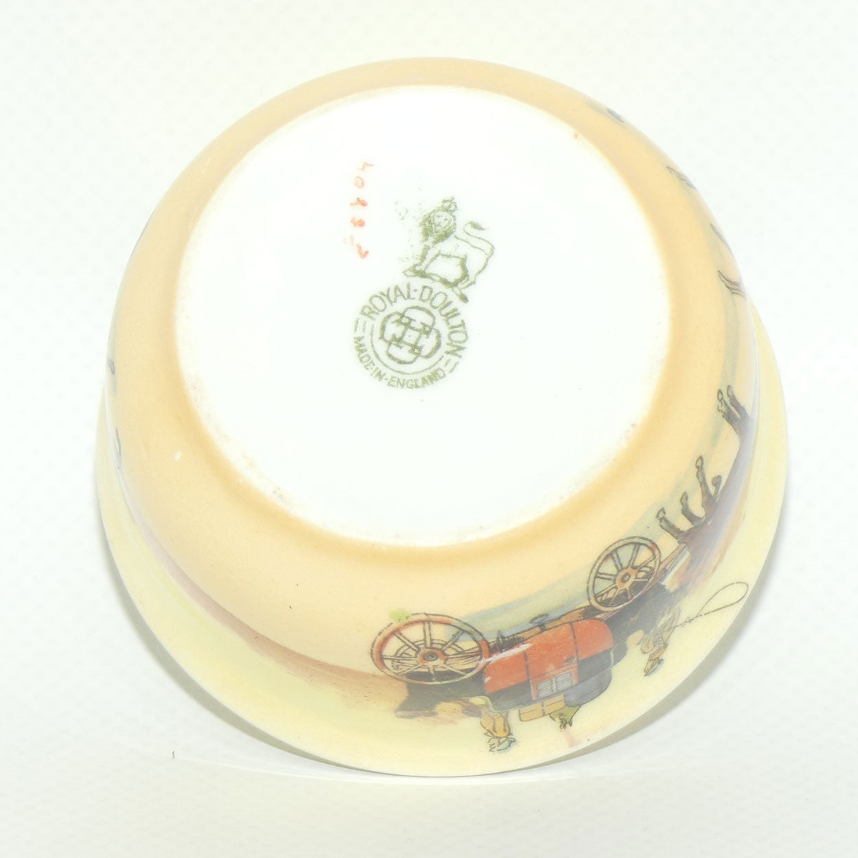 Royal Doulton Coaching Days miniature sugar bowl E3804