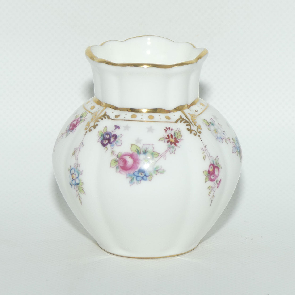 Royal Crown Derby Royal Antoinette vase | 8cm tall