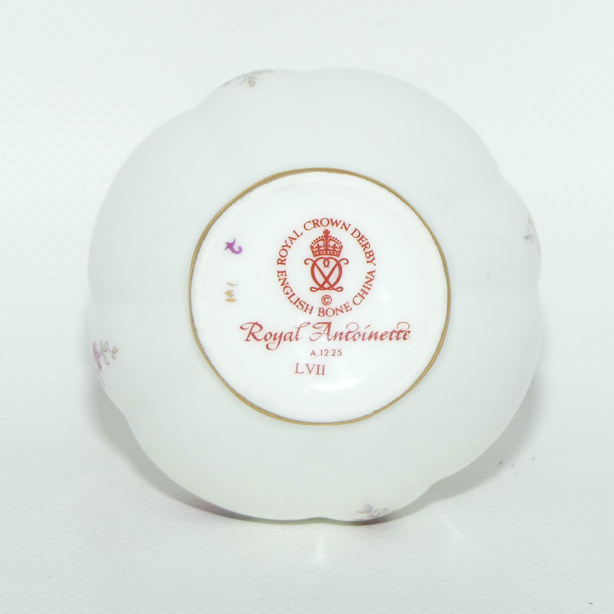 Royal Crown Derby Royal Antoinette vase | 8cm tall