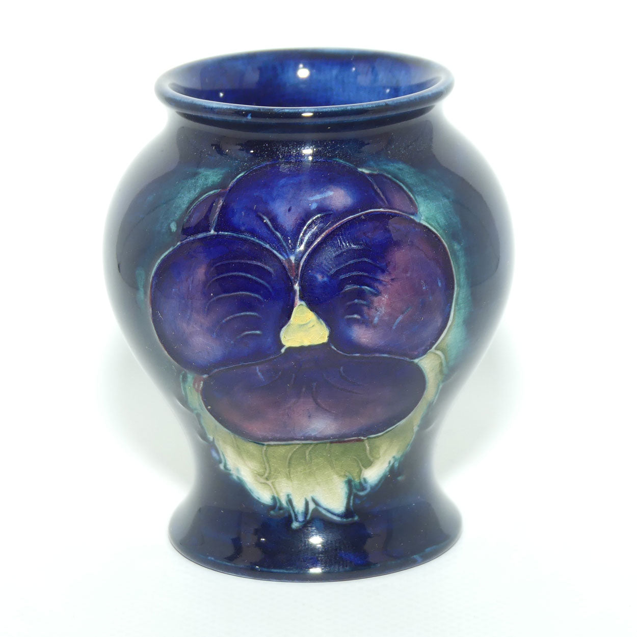 William Moorcroft Pansy small vase | #2 | Shape 146