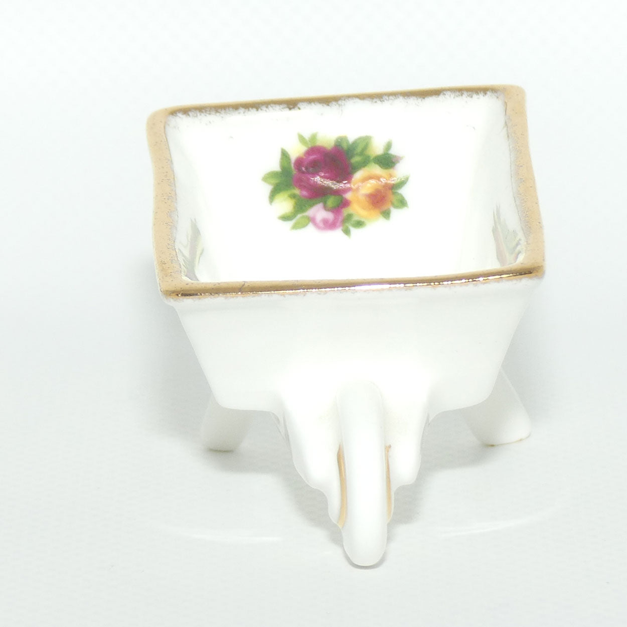 Royal Albert Bone China England Old Country Roses Wheelbarrow | Miniature