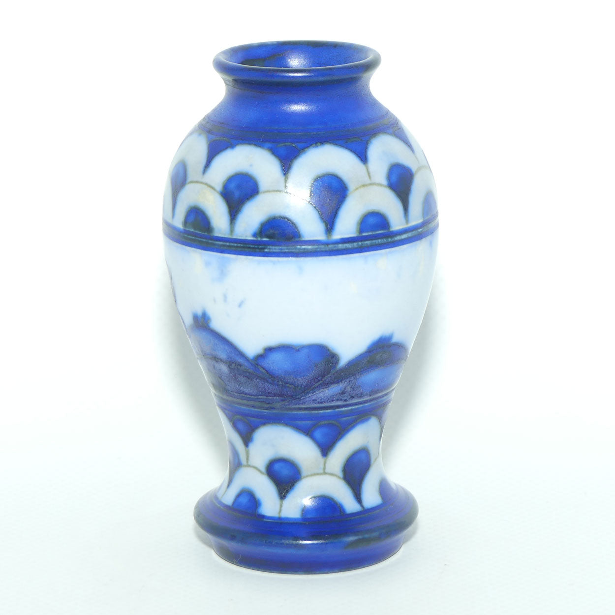 William Moorcroft Dawn miniature vase