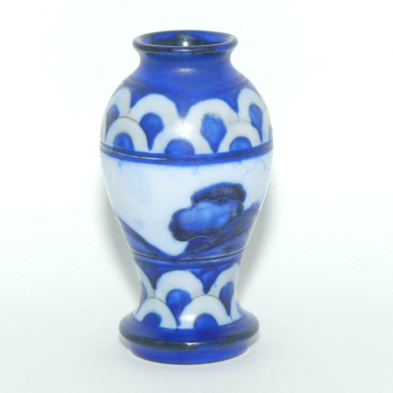 William Moorcroft Dawn miniature vase