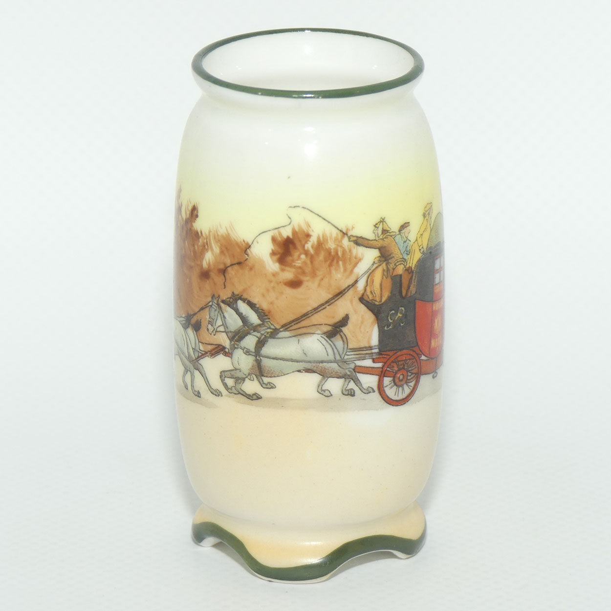 Royal Doulton Coaching Days miniature vase E3804 | #1