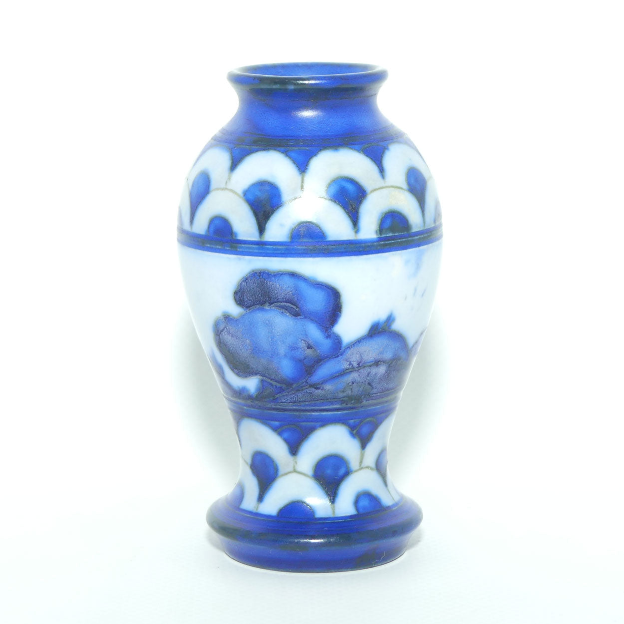 William Moorcroft Dawn miniature vase