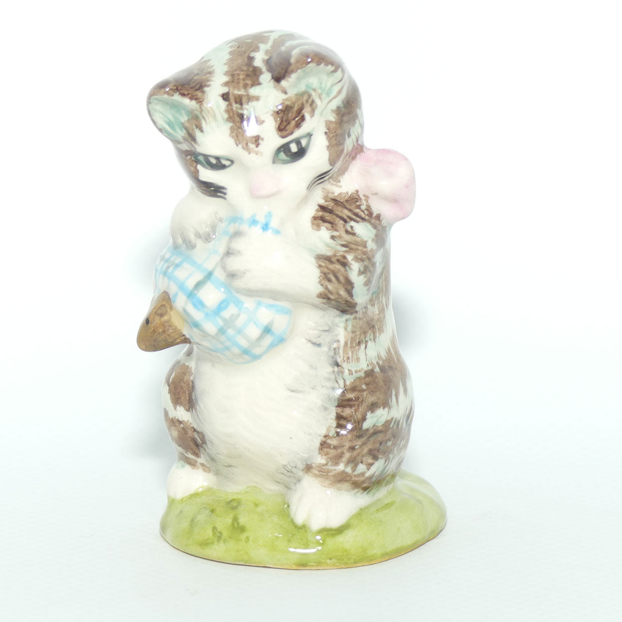 Beswick Beatrix Potter Miss Moppet | Brown Striped Cat | BP10b | boxed