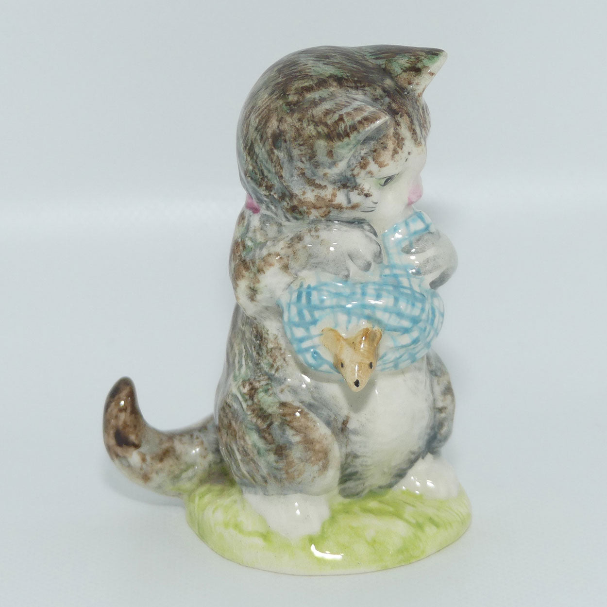 Beswick Beatrix Potter Miss Moppet | BP2a Gold Oval | #1