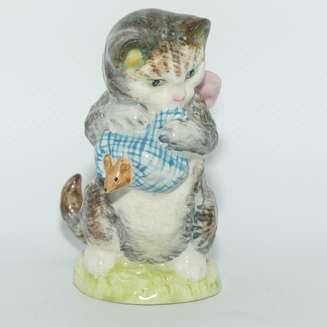Beswick Beatrix Potter Miss Moppet | BP2a Gold Oval