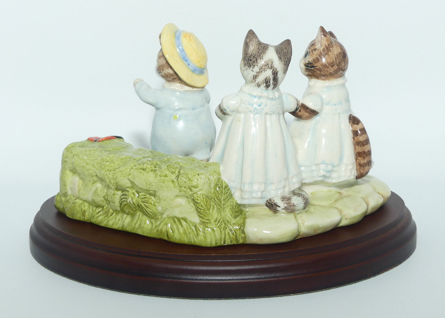 Beswick Beatrix Potter Mittens, Tom Kitten and Moppet tableau | BP8c
