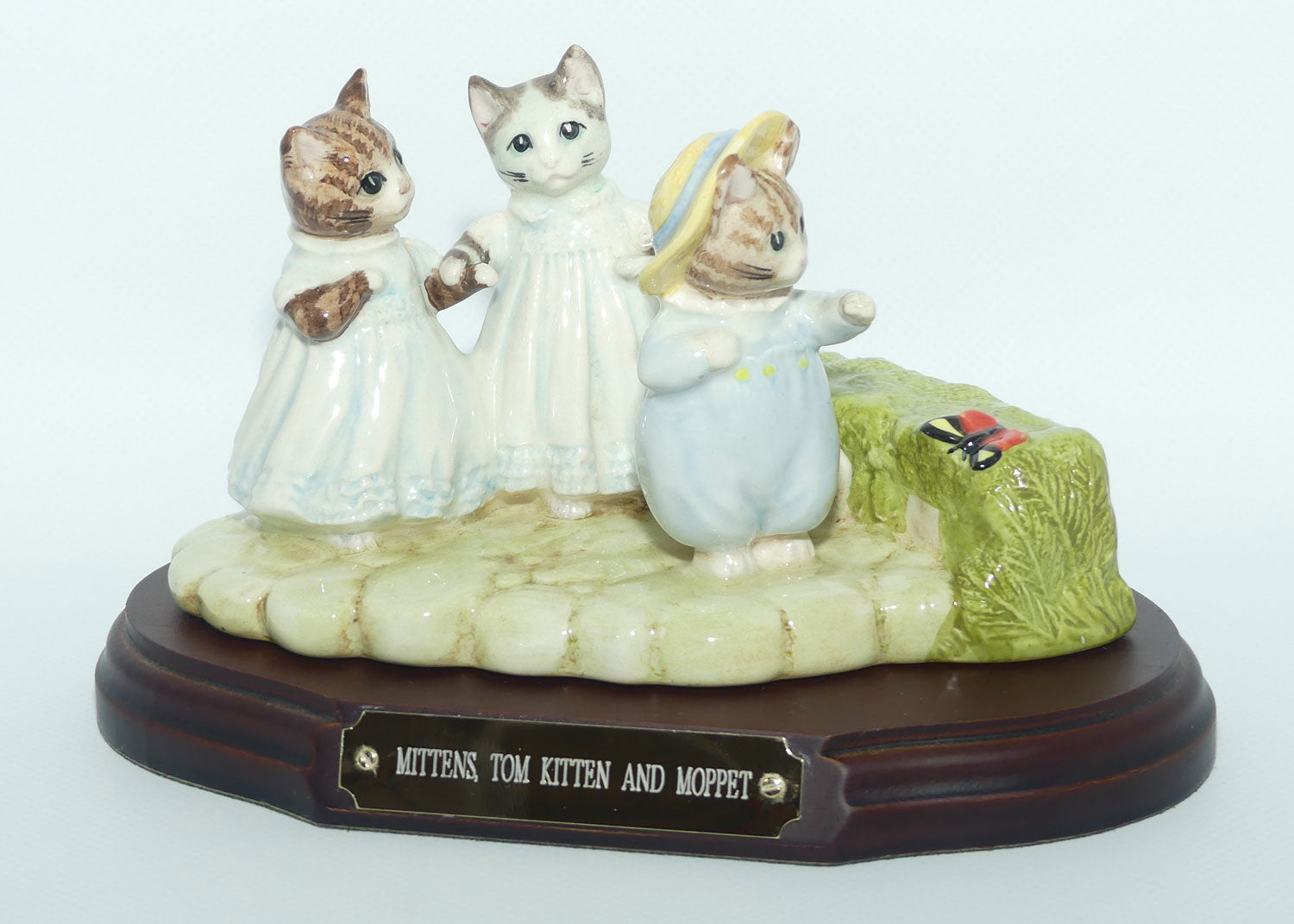 Beswick Beatrix Potter Mittens, Tom Kitten and Moppet tableau | BP8c