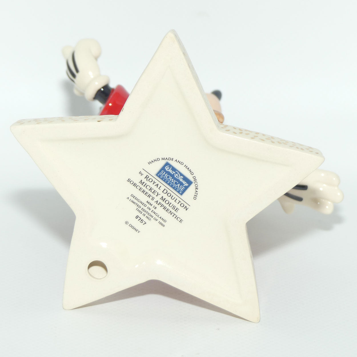 MM18 Royal Doulton Walt Disney Showcase | Mickey Mouse | Sorcerer's Apprentice | Ltd Ed