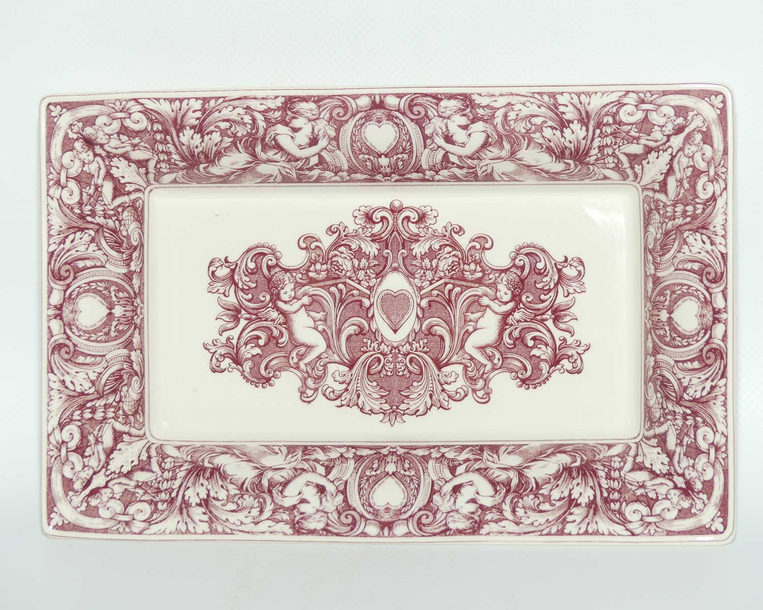 Spode Mementos rectangular dish | 21.5cm wide